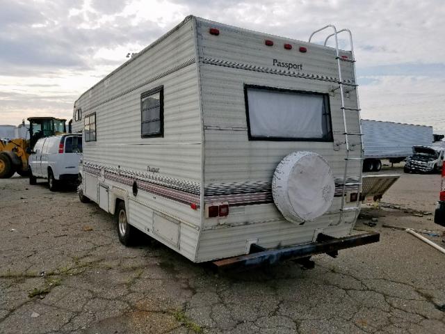 1FDKE30G6KHC42669 - 1990 PASSPORT TRAVELTRLR WHITE photo 3