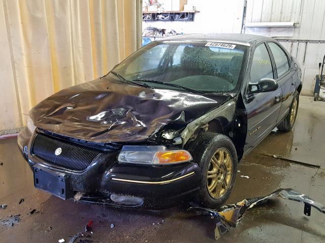 1C3EJ56H5VN554548 - 1997 CHRYSLER CIRRUS LX BLACK photo 2