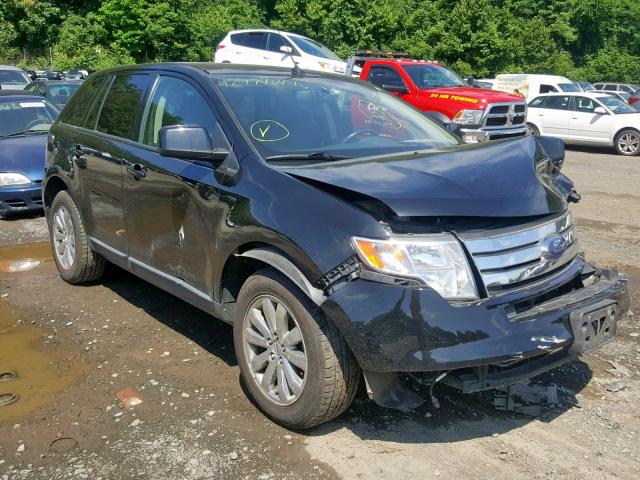 2FMDK48C57BB00679 - 2007 FORD EDGE SEL BLACK photo 1