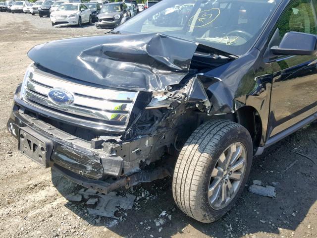 2FMDK48C57BB00679 - 2007 FORD EDGE SEL BLACK photo 9