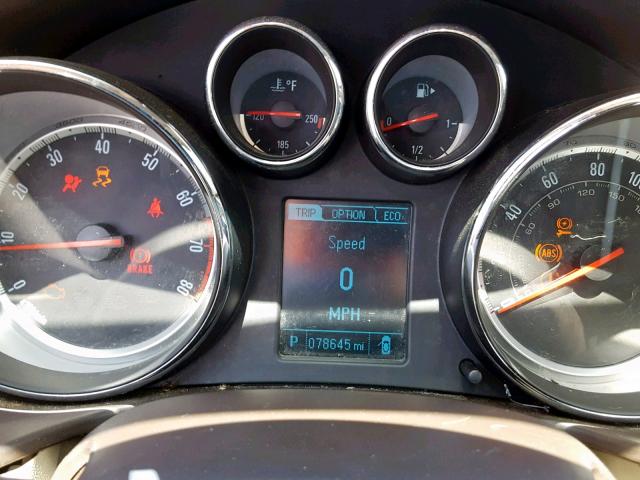 2G4GS5EV5D9248729 - 2013 BUICK REGAL PREM GOLD photo 8