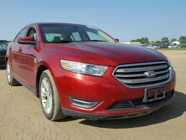 1FAHP2E83DG167173 - 2013 FORD TAURUS SEL RED photo 1