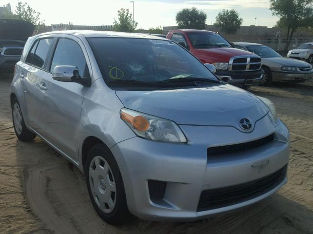 JTKKU4B49C1020971 - 2012 SCION XD SILVER photo 1