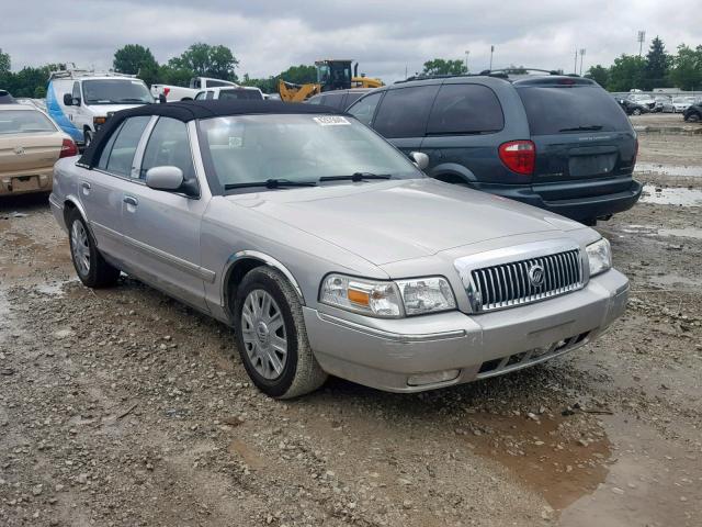 2MEFM74V18X643949 - 2008 MERCURY GRAND MARQ SILVER photo 1