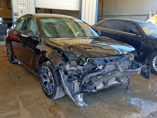 2G4GL5EX6H9119127 - 2017 BUICK REGAL SPOR BLACK photo 1