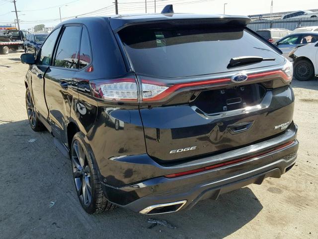 2FMPK3AP8FBB81518 - 2015 FORD EDGE SPORT BLACK photo 3