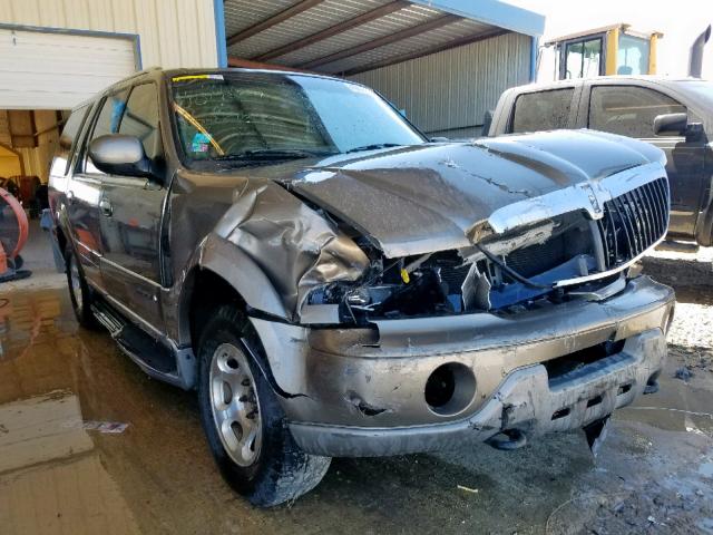 5LMFU28R12LJ06738 - 2002 LINCOLN NAVIGATOR თაფლისფერი ფოტო 1