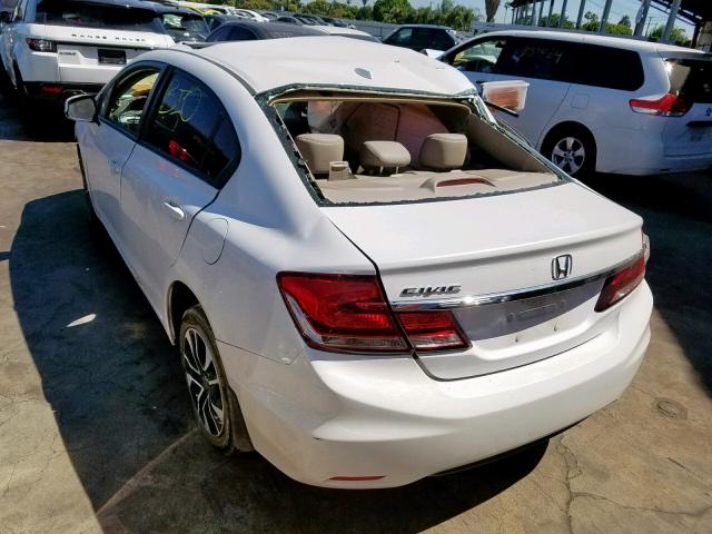 19XFB2F94DE200057 - 2013 HONDA CIVIC EXL 白色 照片 3