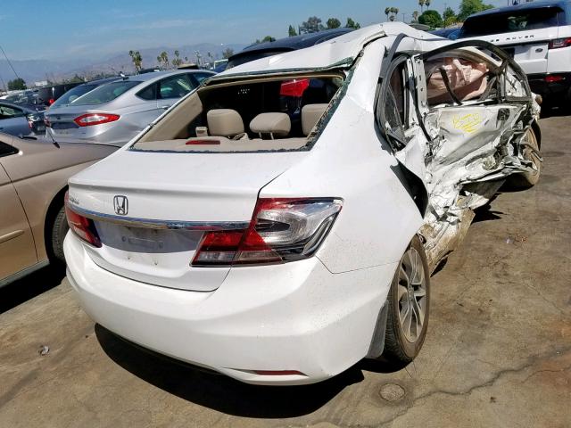 19XFB2F94DE200057 - 2013 HONDA CIVIC EXL 白色 照片 4