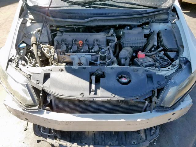 19XFB2F94DE200057 - 2013 HONDA CIVIC EXL 白色 照片 7