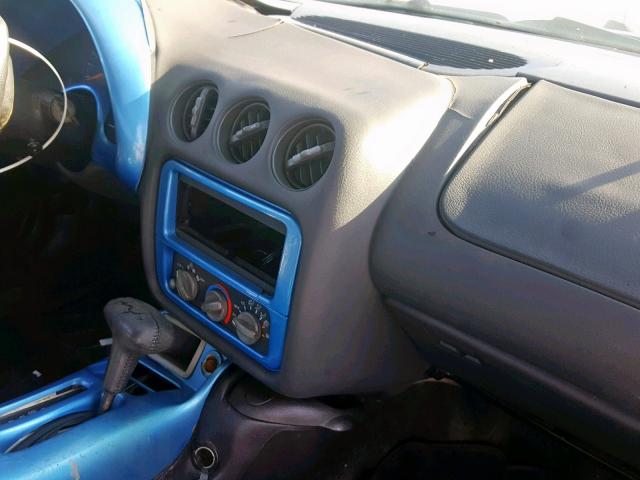 2G2FV22G9X2232868 - 1999 PONTIAC FIREBIRD F BLUE photo 10