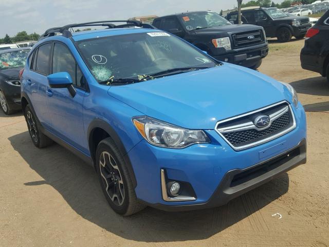 JF2GPABC0HH266589 - 2017 SUBARU CROSSTREK BLUE photo 1