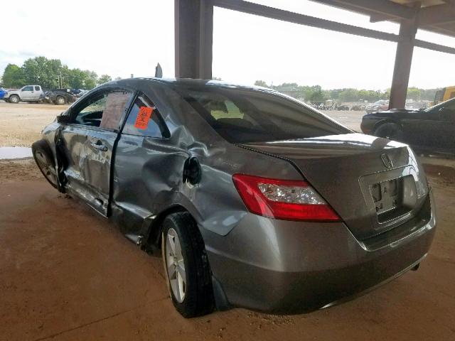 2HGFG12978H556919 - 2008 HONDA CIVIC EXL 灰色 照片 3