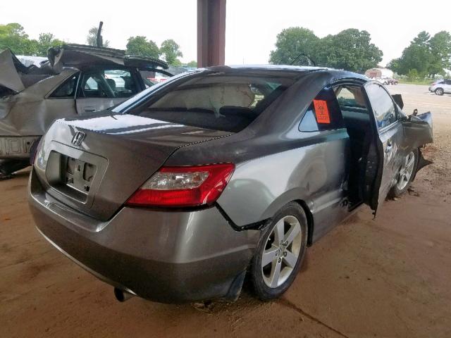 2HGFG12978H556919 - 2008 HONDA CIVIC EXL 灰色 照片 4