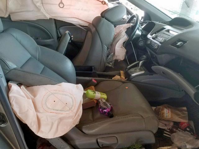 2HGFG12978H556919 - 2008 HONDA CIVIC EXL 灰色 照片 5