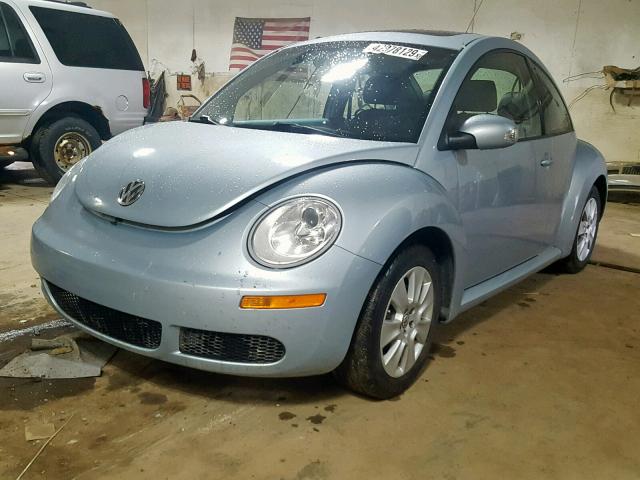 3VWRW31C59M513316 - 2009 VOLKSWAGEN NEW BEETLE ლურჯი ფოტო 2