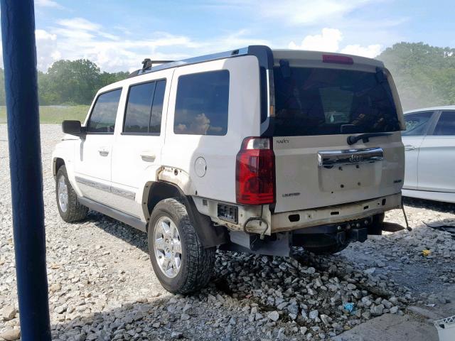 1J8HH58298C153347 - 2008 JEEP COMMANDER 白色 照片 3