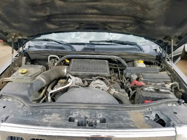 1J8HH58N66C248634 - 2006 JEEP COMMANDER BLACK photo 7