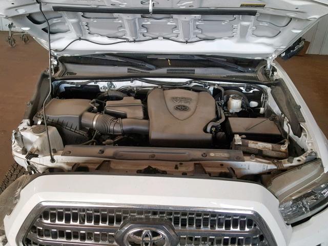 3TMAZ5CN7GM004200 - 2016 TOYOTA TACOMA DOU WHITE photo 7