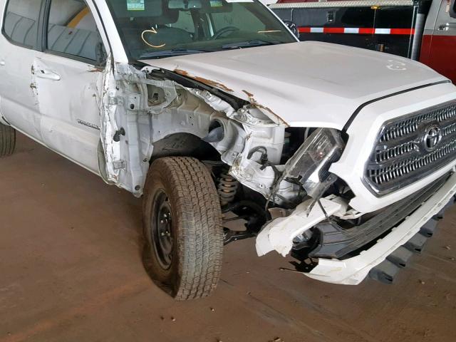 3TMAZ5CN7GM004200 - 2016 TOYOTA TACOMA DOU WHITE photo 9