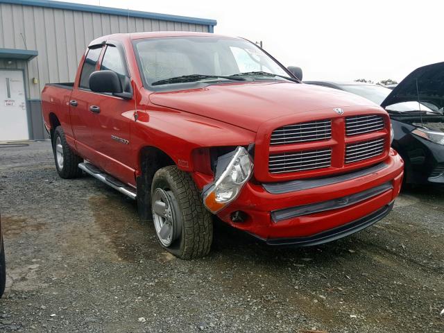 1D7HU18D53S293686 - 2003 DODGE RAM 1500 S RED photo 1