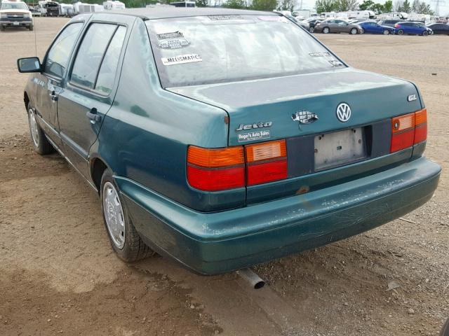 3VWRA81H5TM060104 - 1996 VOLKSWAGEN JETTA GL GREEN photo 3