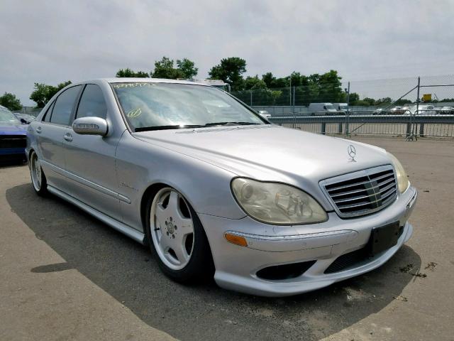 WDBNG74J93A370647 - 2003 MERCEDES-BENZ S 55 AMG SILVER photo 1