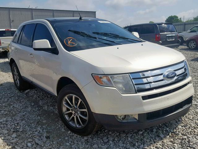 2FMDK38C98BA02265 - 2008 FORD EDGE SEL WHITE photo 1