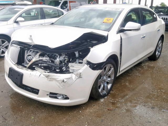 1G4GF5E37CF208418 - 2012 BUICK LACROSSE P WHITE photo 2