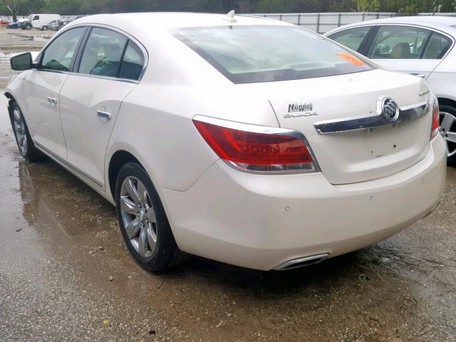 1G4GF5E37CF208418 - 2012 BUICK LACROSSE P WHITE photo 3