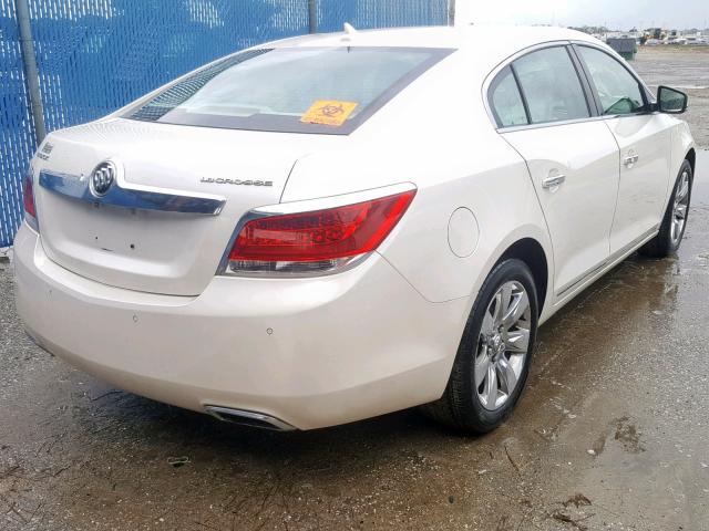 1G4GF5E37CF208418 - 2012 BUICK LACROSSE P WHITE photo 4