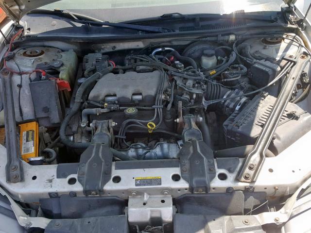 1G2WK52J52F114765 - 2002 PONTIAC GRAND PRIX SILVER photo 7