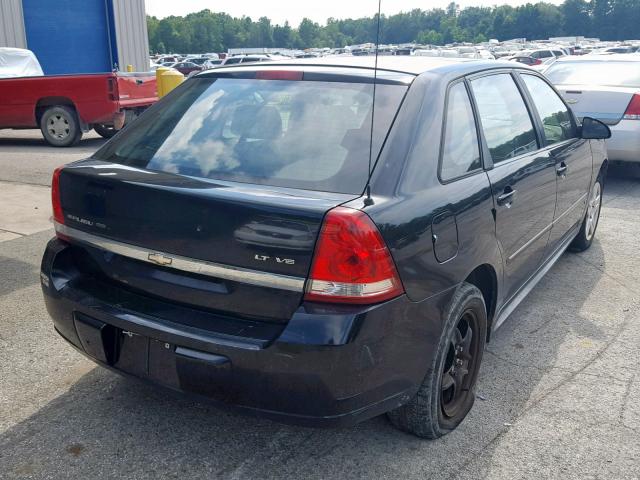 1G1ZT61866F264781 - 2006 CHEVROLET MALIBU MAX 黑色 照片 4