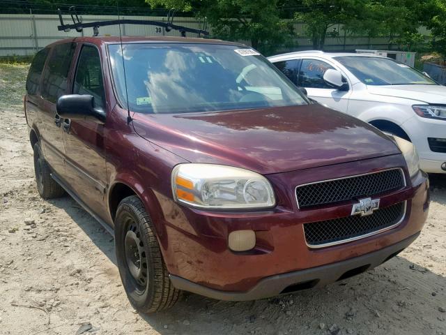1GBDV13W58D123830 - 2008 CHEVROLET UPLANDER I 勃艮第红 照片 1