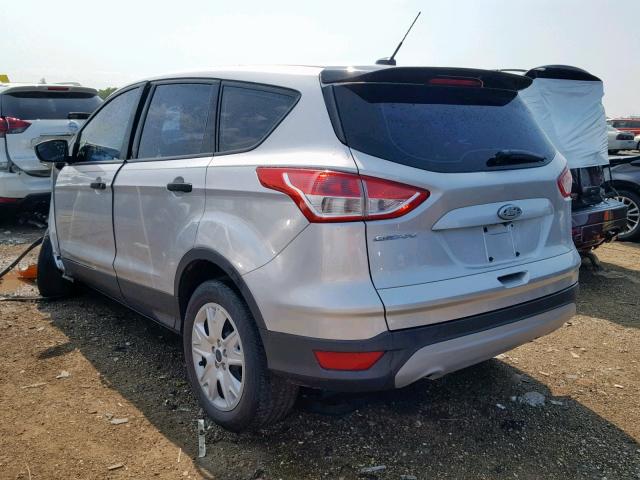 1FMCU0F74EUB94212 - 2014 FORD ESCAPE S SILVER photo 3