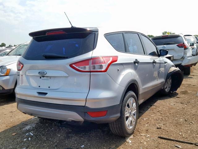 1FMCU0F74EUB94212 - 2014 FORD ESCAPE S SILVER photo 4