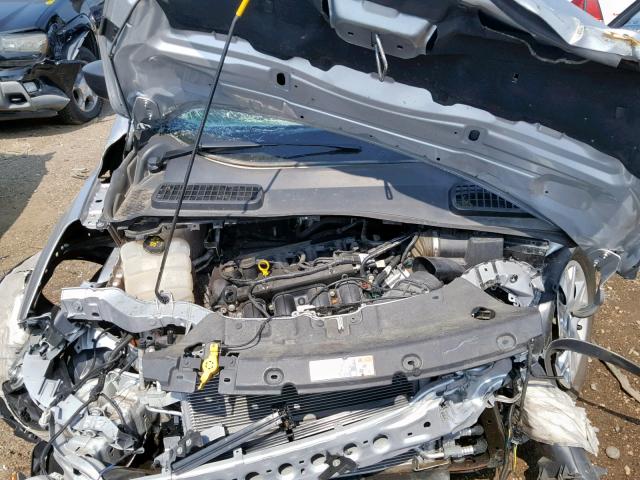 1FMCU0F74EUB94212 - 2014 FORD ESCAPE S SILVER photo 7