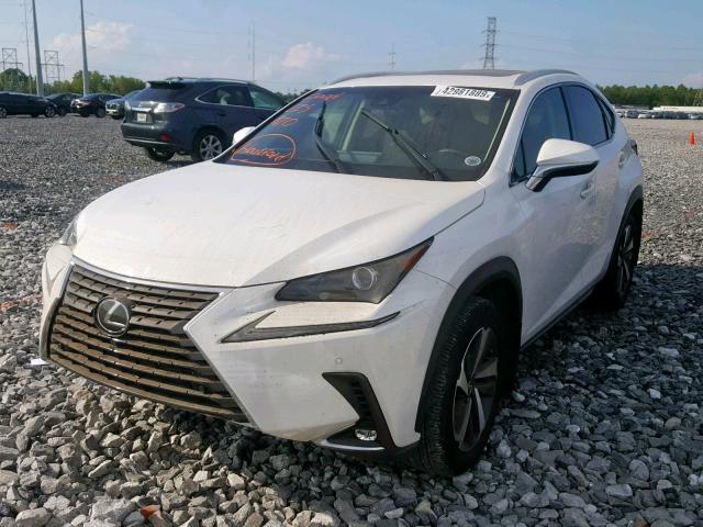 JTJYARBZ3J2108955 - 2018 LEXUS NX 300 WHITE photo 2