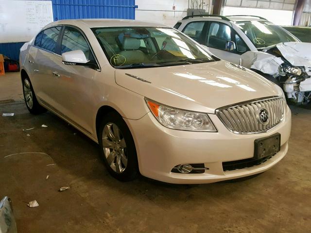 1G4GE5ED2BF223726 - 2011 BUICK LACROSSE C WHITE photo 1