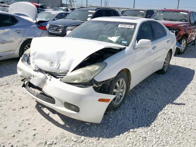 JTHBF30G030118199 - 2003 LEXUS ES 300 WHITE photo 2