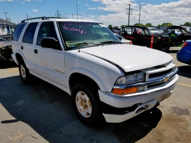 1GNDT13W4X2202036 - 1999 CHEVROLET BLAZER WHITE photo 1