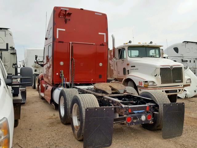 1XKFD49X8CJ306257 - 2012 KENWORTH CONSTRUCTI RED photo 3