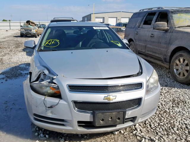 1G1ZC5EB5AF213782 - 2010 CHEVROLET MALIBU 1LT 银色 照片 7