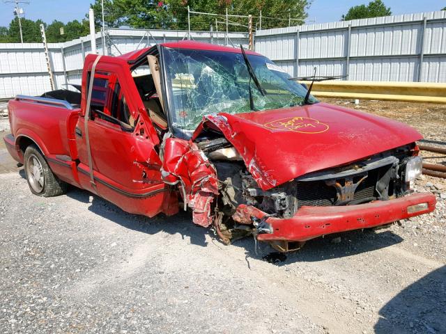 1GTCS19X2V8528208 - 1997 GMC SONOMA RED photo 1