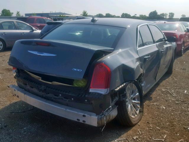 2C3CCAAG4HH663749 - 2017 CHRYSLER 300 LIMITE GRAY photo 4