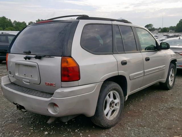 1GKDT13S642300166 - 2004 GMC ENVOY GRAY photo 4