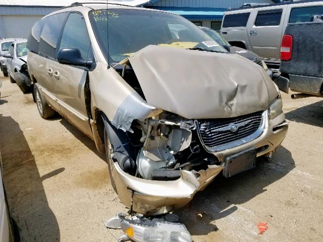 1C4GP44G6YB686683 - 2000 CHRYSLER TOWN & COU GOLD photo 1