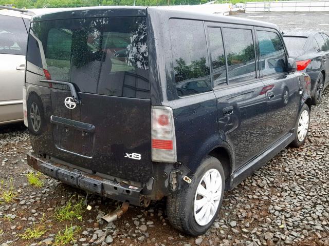 JTLKT324850180020 - 2005 TOYOTA SCION XB 黑色 照片 4