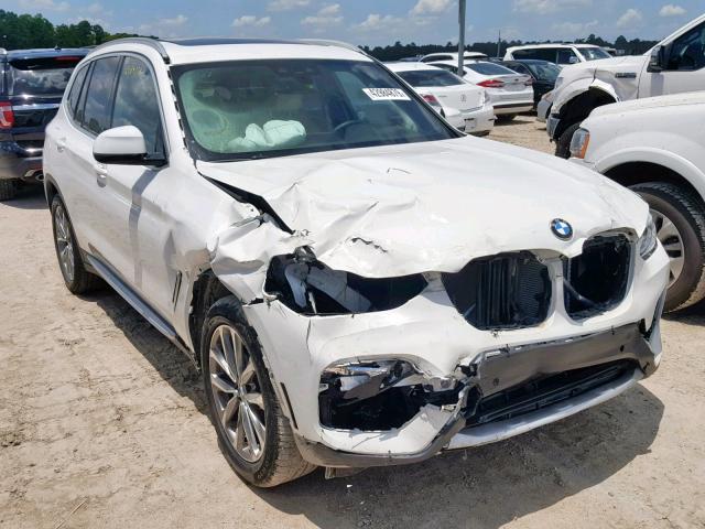 5UXTR7C52KLF34851 - 2019 BMW X3 SDRIVE3 WHITE photo 1