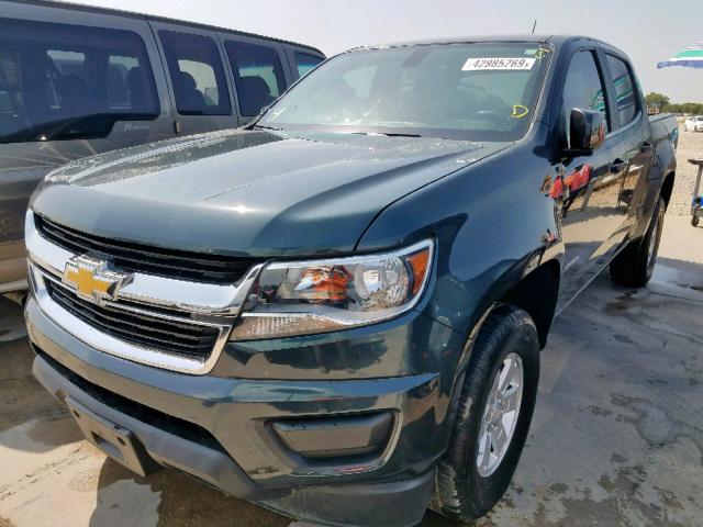 1GCGSBEN3H1307001 - 2017 CHEVROLET COLORADO GRAY photo 2